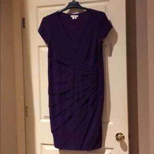 Plum dress Size 14 W, only worn once !